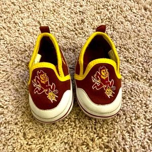 Arizona State baby shoes